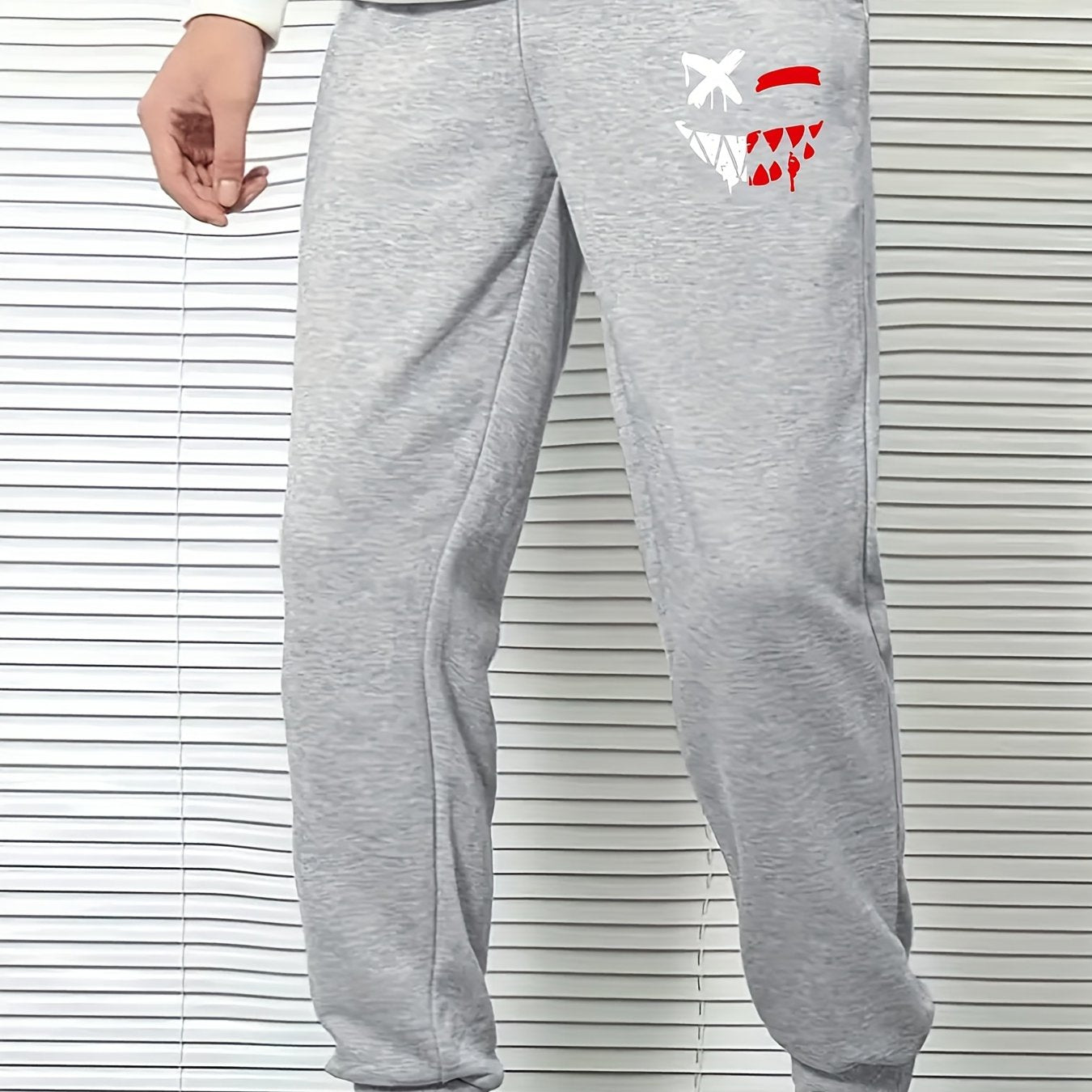 SMILE Men's Drawstring Sweatpants with Pocket