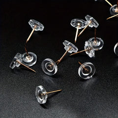 100pcs Rose Push Pins Thumb Tacks Steel Point Standard Plastic Heads Pins