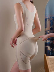 Jacquard Shaping Tank Bodysuit Tummy Control Butt Lifting Body Shaper