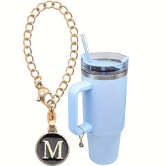 Letter Charm Decoration for Water Bottle Cup Pendant
