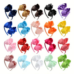 Baby Girls Bowknot Hair Hoop Headwear Princess Hair Accessories