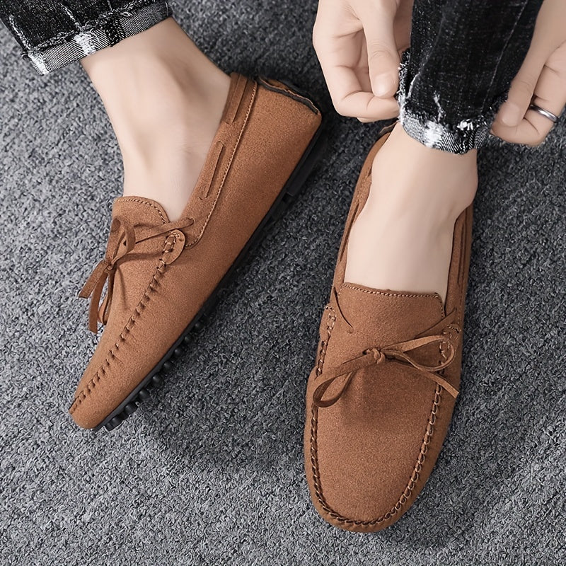 Men's Moccasins Slippers House Shoes Indoor Outdoor Slip on Shoes