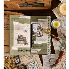 30 Retro Plant Material Packs - DIY Decorations