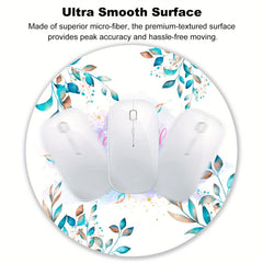 High Rubber Mouse Pad 220mm For Office Home Working PC Laptop