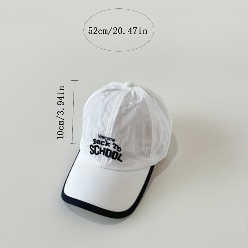 Kids Summer Sunshade Quick drying Baseball Cap