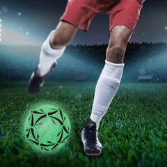 Glowing Reflective Football Size 5