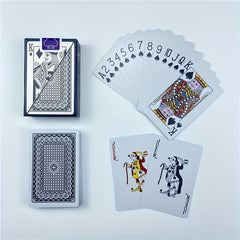 Waterproof Plastic Playing Cards 5.8X8.2in, Foldable & Washable