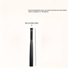 High Hardness Metal Baseball Stick Flashlight with 3-Speed Adjustment