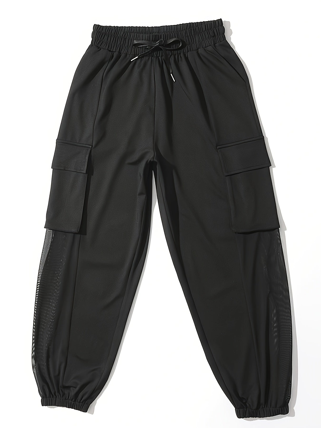 Elastic Waist Loose Casual Pants Women's Activewear