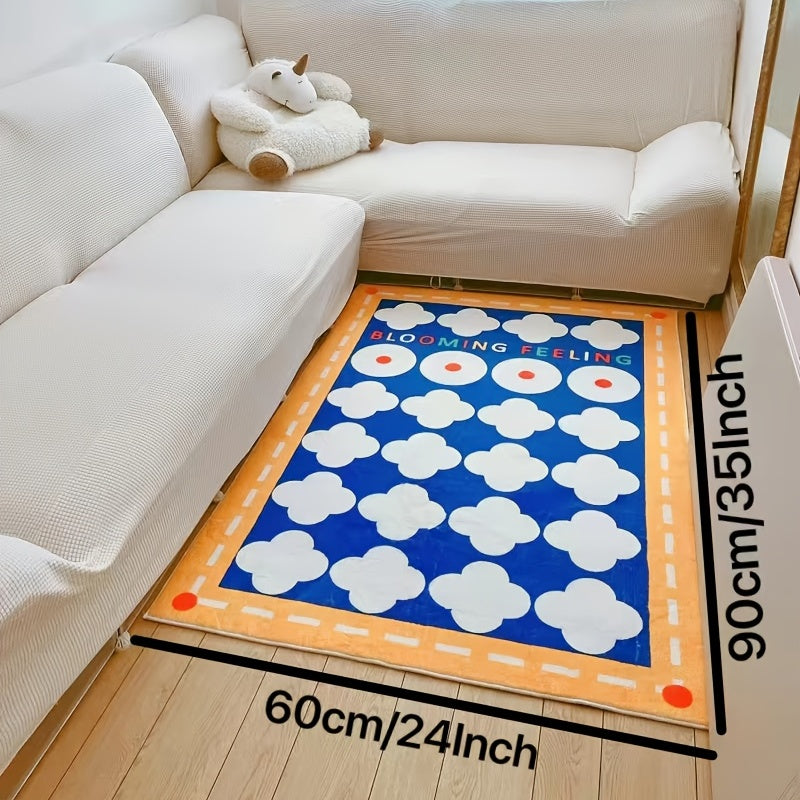 Vintage Rug Soft Comfortable Modern Area Rug