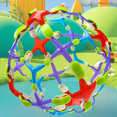 Magic Flower Ball Colorful Outdoor Toy Red Green Yellow Balls Durable