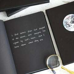 DIY Graffiti Card Paper Hardcover Journal A5 Size 96 Sheets Book