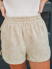 Casual Summer Shorts Elastic Waist Comfortable Versatile Women's Clothing