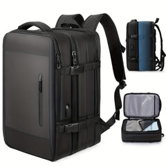 Minimalist Business Travel Storage Backpack Large Expansion