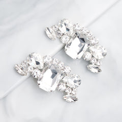 Crystal Shoe Buckles Women Shoe Clips DIY Wedding Party