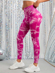 Tie Dye High Waist Yoga Seamless Leggings