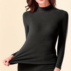 Soft Seamless Thermal Underwear Top Women's Lingerie