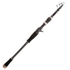 SIECHI Telescopic Carbon Fishing Rod Lightweight Spinning and Casting Rod