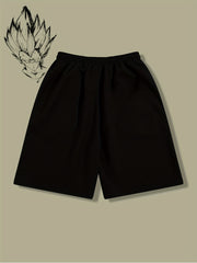 Men's Printed Casual Pants with Drawstring