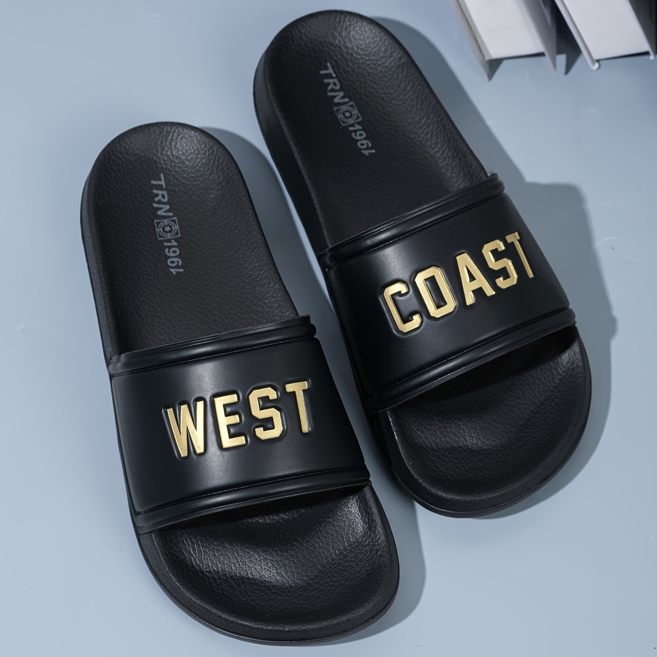 Open Toe Sports Sandals Thick Sole Wear Resistance Non Slip Slides