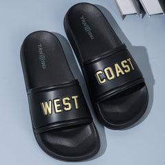 Open Toe Sports Sandals Thick Sole Wear Resistance Non Slip Slides