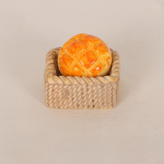 Mini Bread Basket Dollhouse Playset Tools for DIY Scenes