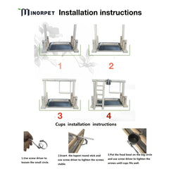 Parrot Play Stand & Swing Ladder Toy for Entertainment
