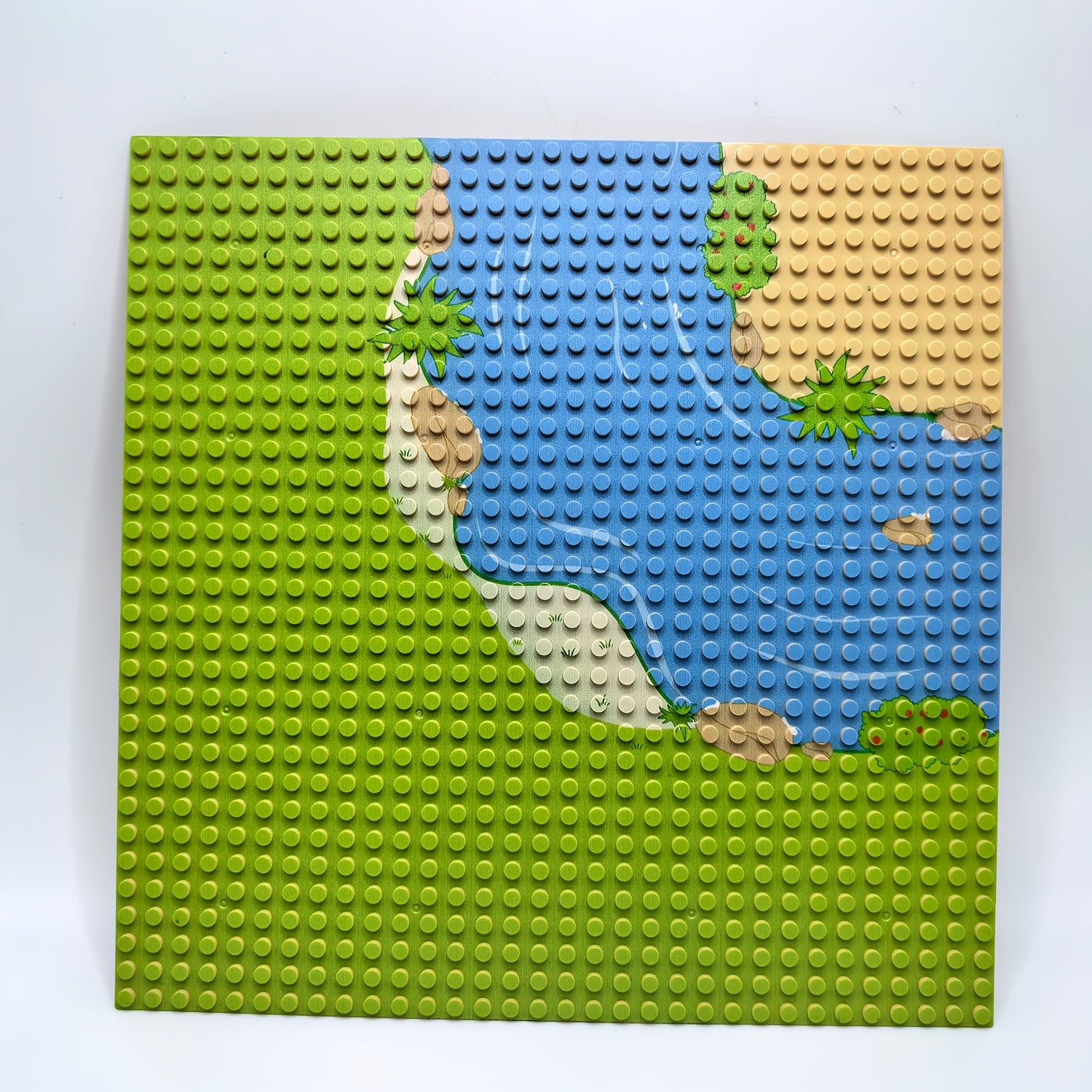 32x32 Grid Base Plate for Building Blocks - Compatible with Major Brands