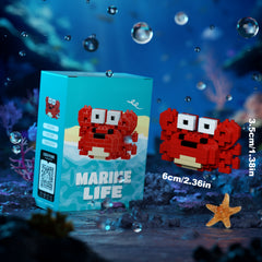 Marine Animal Building Blocks Set Educational Toy