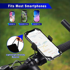 Universal 360 Rotating Silicone Bike Phone Holder