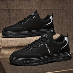 Men's Lace Up Sneakers for Outdoor Hiking - Comfortable & Breathable