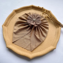 Baby Girls Flowers Decor Cap Hair Wrap Head Accessories for Outdoor