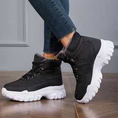 Heighten High Top Chunky Sneakers Casual Versatile Running Shoes Snow Boots