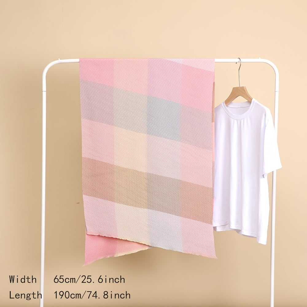 Plaid Print Scarf Shawl for Women