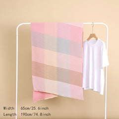 Plaid Print Scarf Shawl for Women