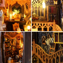 3D Dollhouse Kit Decorative Style Architectural Building Craft