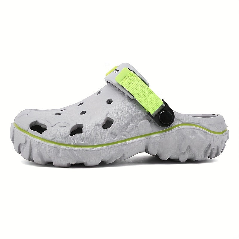 Men's Closed Toe Clogs Soft Sole Sandals Outdoor Garden Beach Shoes