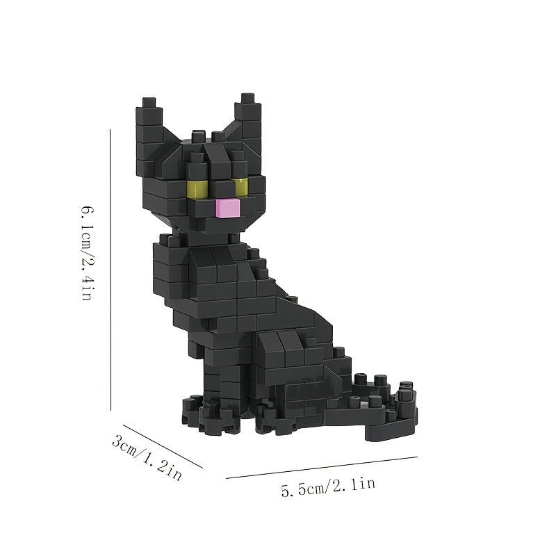 Feline Friends Building Blocks Set for Kids Ages 6