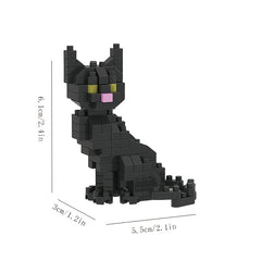 Feline Friends Building Blocks Set for Kids Ages 6