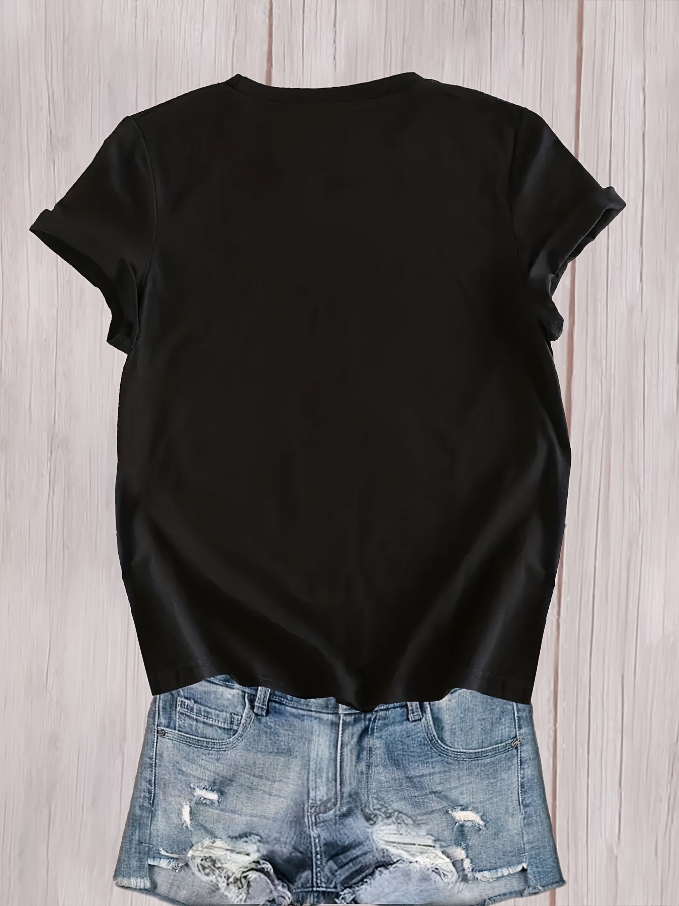 Heart Graphic Sports T shirt Round Neck Short Sleeves Workout Tops Women's Activ