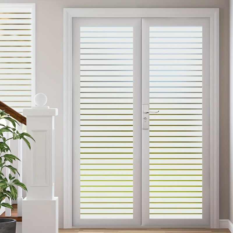 Privacy Film Static Cling Frosted Glass No Glue Sun Blocking