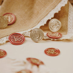 M Classic Letter Wax Stamp Brass Head D Letter Seal Stamp