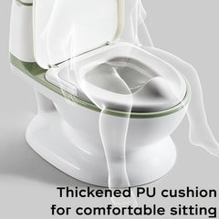 BC Babycare Green Pink Simulated Toilet For 2-6 Years - Water Sound Button