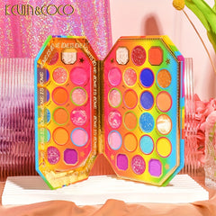 22-Shade Pearly Shimmer Eyeshadow Palette