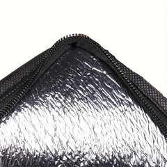 Large Capacity Insulated Aluminum Cooler Lunch Bag