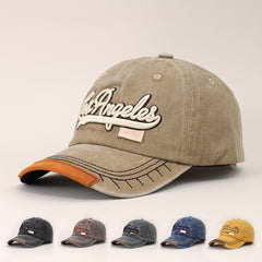 Distressed Vintage Baseball Cap Unisex Embroidered Dad Hat Adjustable Sports Hat
