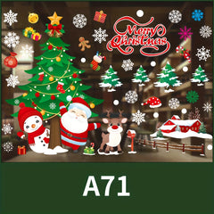 Christmas Wall Sticker Decoration PVC Window Sticker