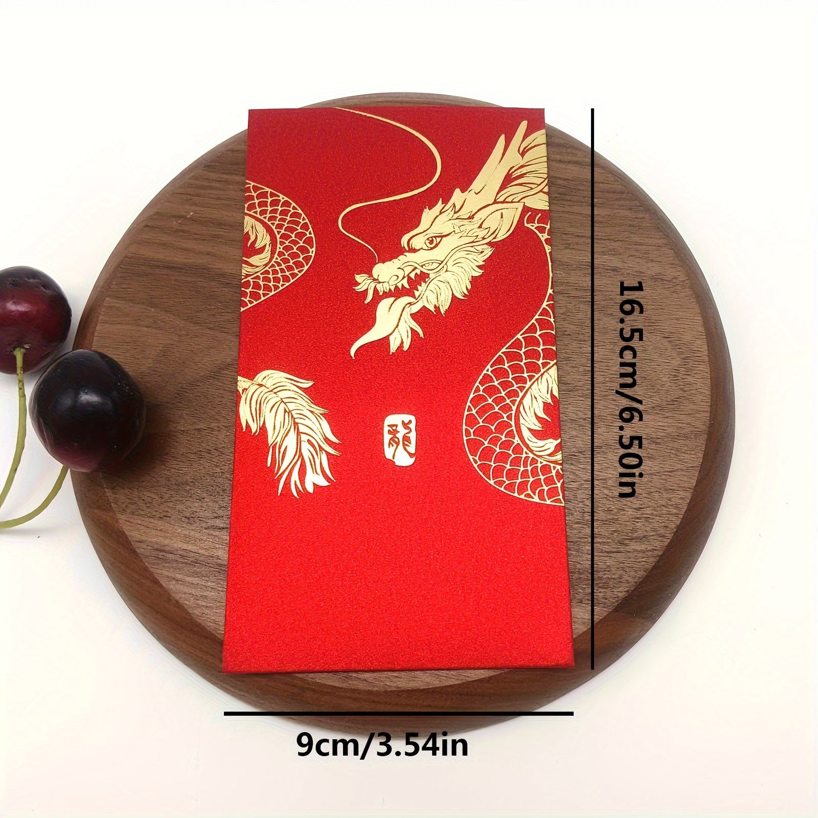 6pcs Year Of The Dragon Red Envelopes Lucky Money Universal Envelope