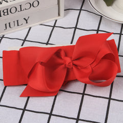 Baby Bow Ribbon Headbands Elastic Hair Bands Hair Accessories