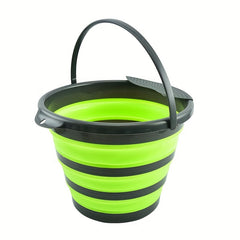 Portable 5L Water Bucket for Camping and Picnics - Foldable and Lightweight